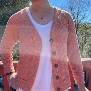 Coral cardigan⚠️5 for $25